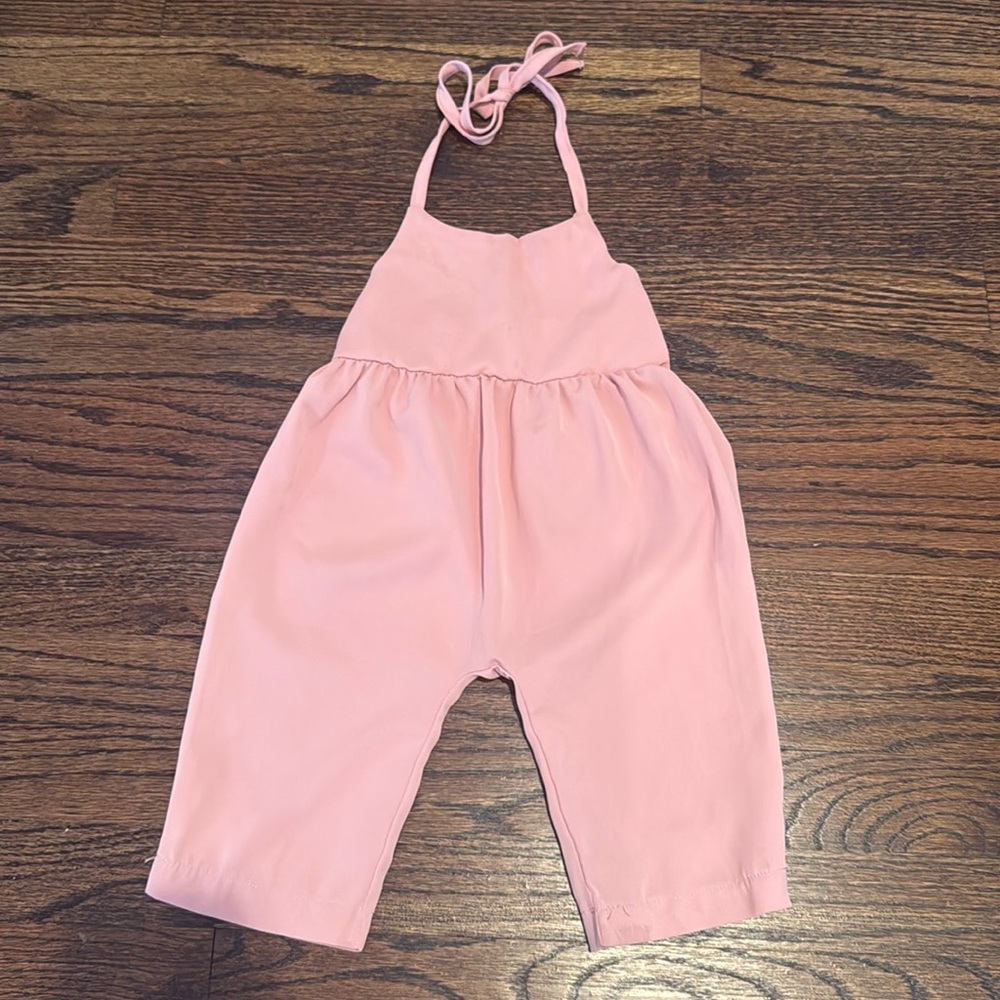 Bailey Blossoms toddler Pink Jumpsuit